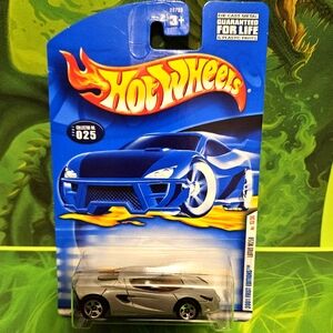 Hot Wheels 2001 First Editions Lotus M250 Silver Die-Cast Car